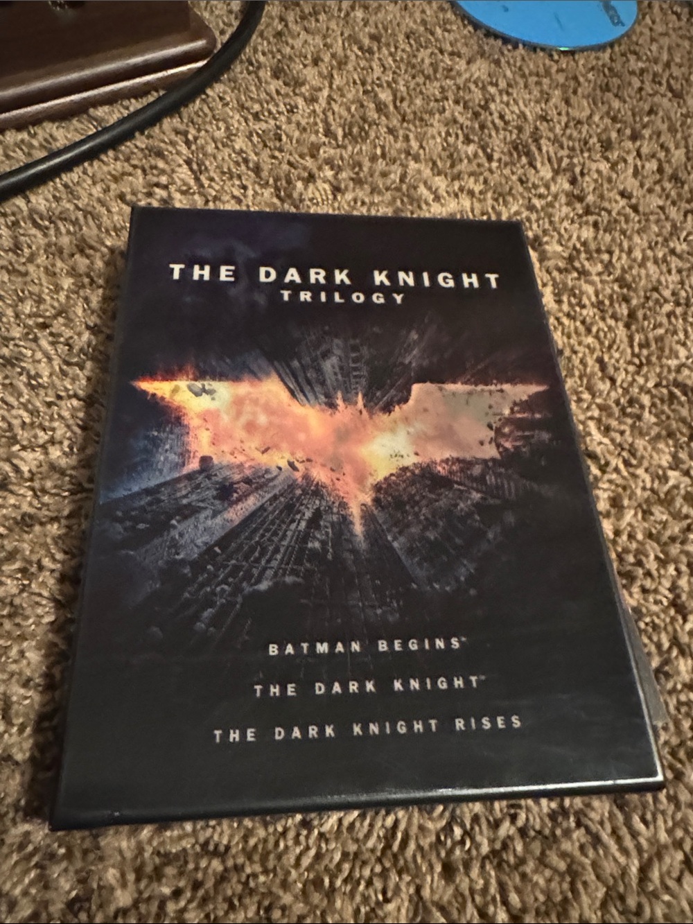 The Dark Knight Trilogy Blu-ray Collection - Black